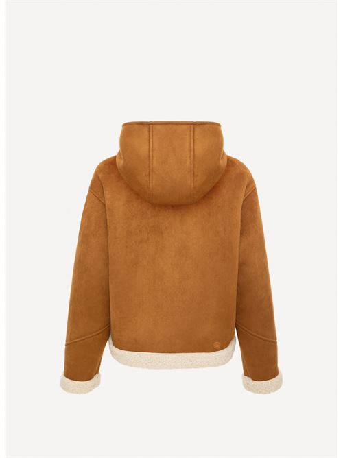 hooded jkt in soft synthetic sheepskin COLMAR ORIGINAL | 20000019 1JU956